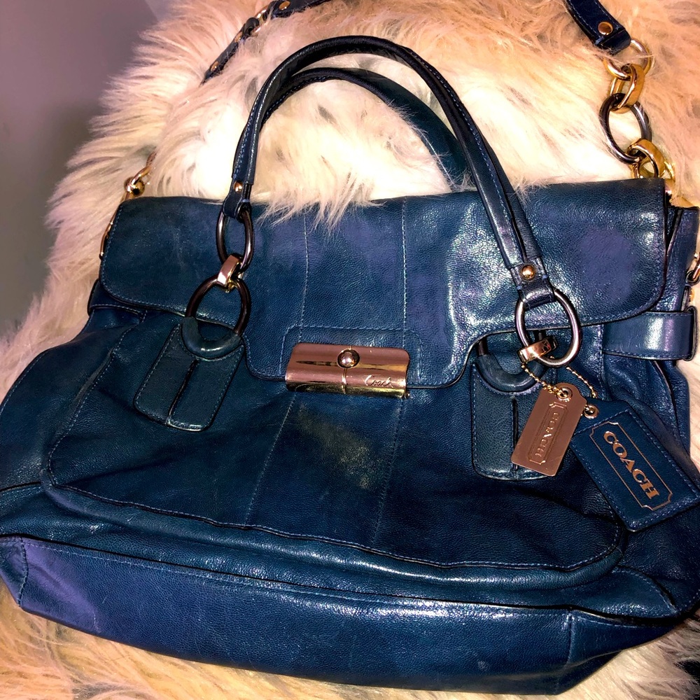 Coach turquoise color